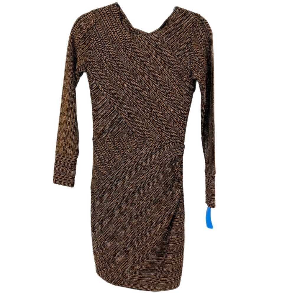 Greylin Brown & Black Keyhole Back Dress | Perfect for Any Occasion
